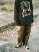 esto que ellos pantalones de skate militar Z44ZX932 ropa mujer - Image 15