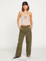esto que ellos pantalones de skate militar Z44ZX932 ropa mujer - Image 7