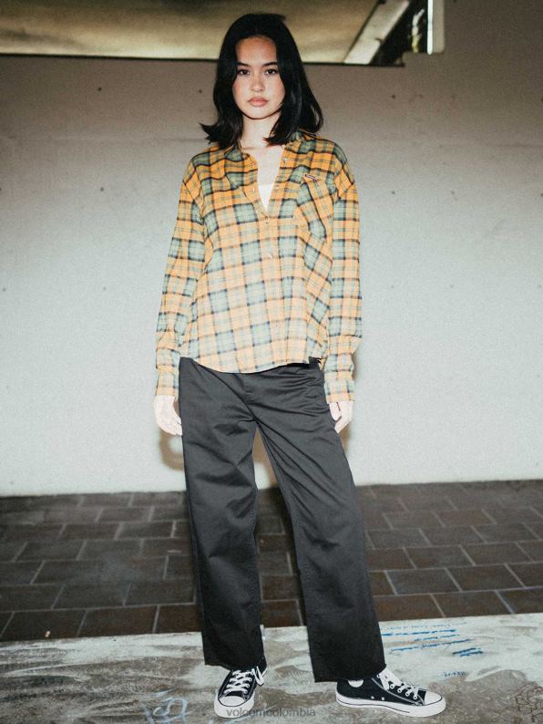 esto_que_ellos_pantalones_de_skate_negro_z44zx908_ropa_mujer.jpg esto que ellos pantalones de skate negro Z44ZX908 ropa mujer - Image 1