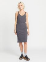 falda de canalé vivid in lounge negro Z44ZX916 ropa mujer - Image 3