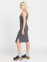 falda de canalé vivid in lounge negro Z44ZX916 ropa mujer - Image 7