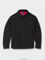 forro polar jack robinson de surf vitals negro Z44ZX183 ropa hombres - Image 4