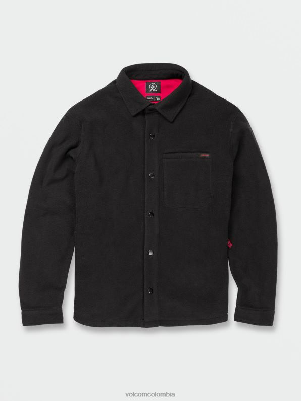 forro polar jack robinson de surf vitals negro Z44ZX183 ropa hombres - Image 4