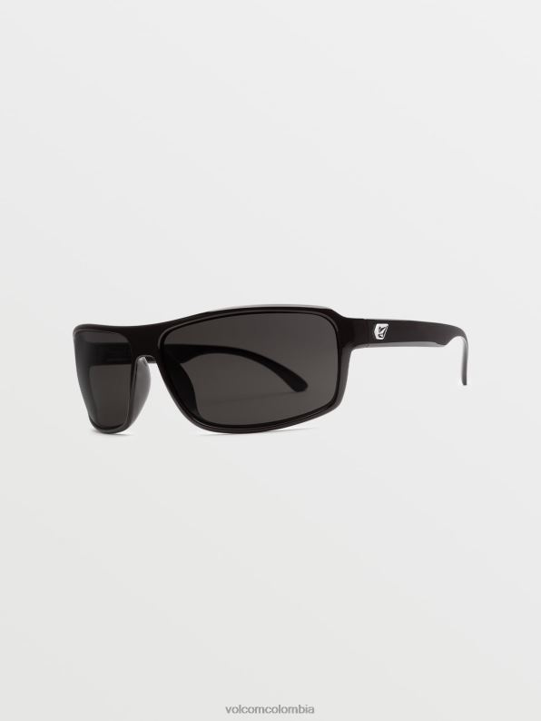 gafas de sol de clase corporativa negro brillante/gris Z44ZX466 exterior unisexo - Image 3