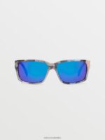 gafas de sol de la edad de piedra calaveras/espejo azul Z44ZX538 exterior unisexo