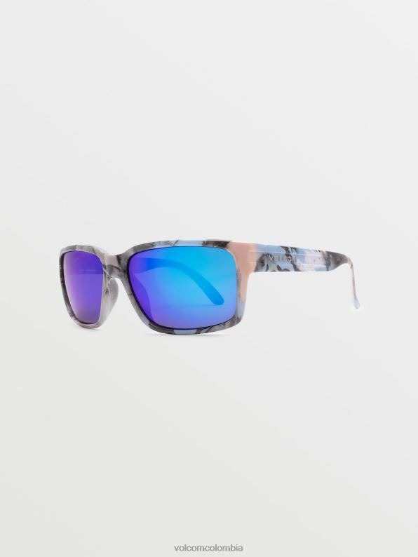 gafas de sol de la edad de piedra calaveras/espejo azul Z44ZX538 exterior unisexo - Image 3