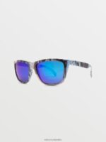 gafas de sol de plasma calaveras/espejo azul Z44ZX537 exterior unisexo - Image 3