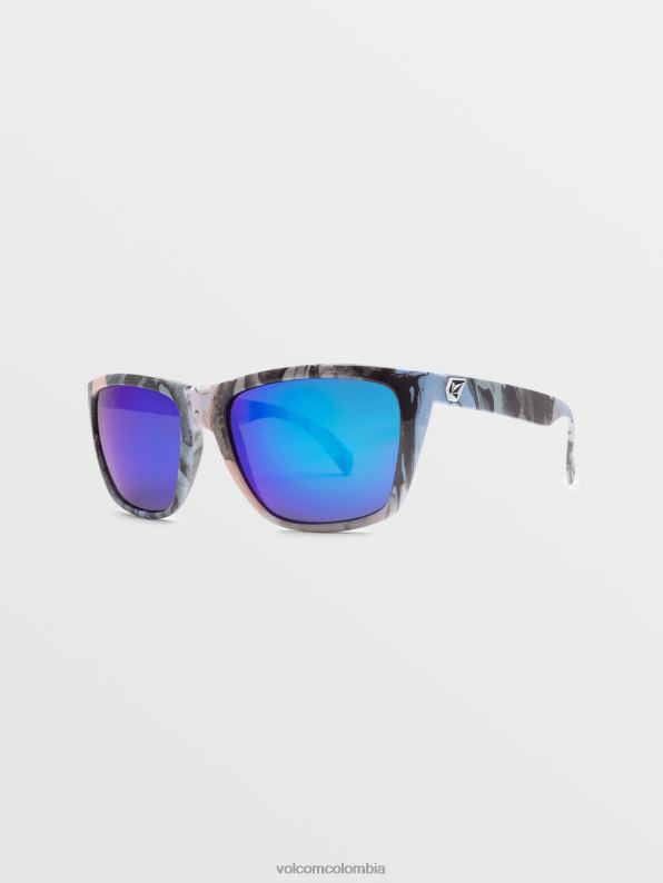 gafas de sol de plasma calaveras/espejo azul Z44ZX537 exterior unisexo - Image 3