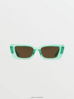 gafas de sol de tierra extraña verde azulado brillante/bronce Z44ZX509 exterior unisexo