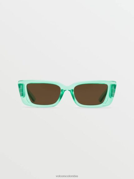 gafas de sol de tierra extraña verde azulado brillante/bronce Z44ZX509 exterior unisexo