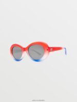 gafas de sol drogadas estrellas y rayas/espejo plateado Z44ZX519 exterior unisexo - Image 2