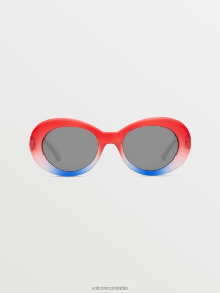 gafas de sol drogadas estrellas y rayas/espejo plateado Z44ZX519 exterior unisexo
