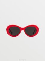 gafas de sol drogadas rojo brillo/gris Z44ZX546 exterior unisexo