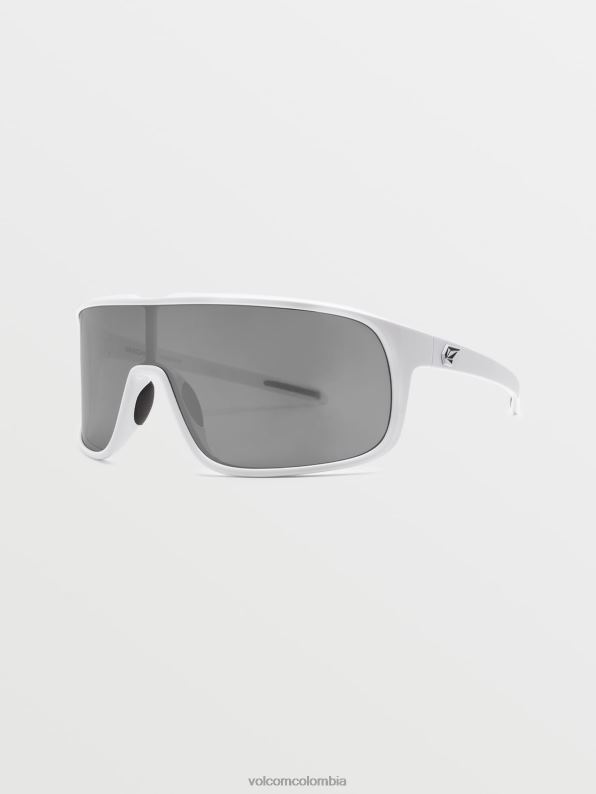 gafas de sol machistas blanco brillo/espejo plata Z44ZX448 exterior unisexo - Image 2