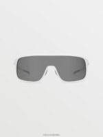 gafas de sol machistas blanco brillo/espejo plata Z44ZX448 exterior unisexo