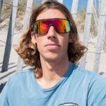 gafas de sol machistas cromo negro mate/gris rojo Z44ZX447 exterior unisexo