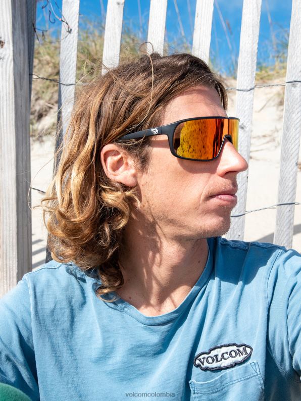gafas de sol machistas cromo negro mate/gris rojo Z44ZX447 exterior unisexo - Image 6