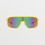 gafas de sol machistas espejo brillante amarillo-aguamarina/arcoíris Z44ZX501 exterior unisexo
