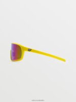 gafas de sol machistas espejo brillante amarillo-aguamarina/arcoíris Z44ZX501 exterior unisexo - Image 4