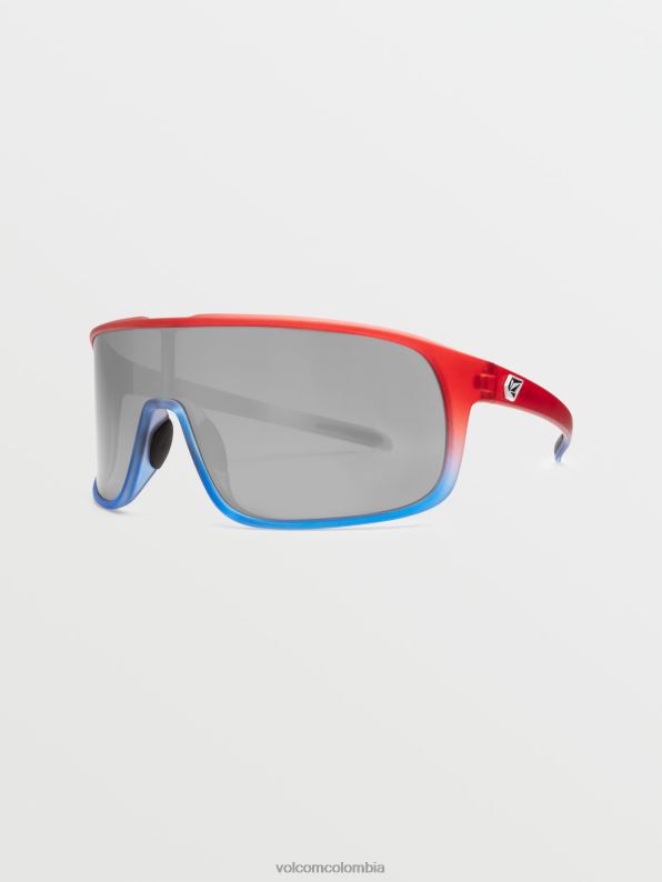 gafas de sol machistas estrellas y rayas/espejo plateado Z44ZX472 exterior unisexo - Image 3