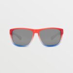 gafas de sol tontas estrellas y rayas/espejo plateado Z44ZX461 exterior unisexo