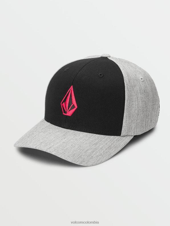 gorra flexfit color brezo full stone combo negro Z44ZX363 accesorios hombres - Image 1