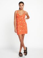 hey budz vestido coral oscuro Z44ZX874 ropa mujer