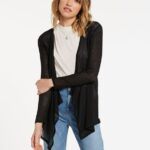 ir ir abrigo suéter negro Z44ZX865 ropa mujer