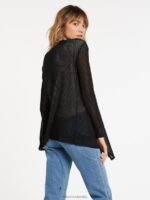ir ir abrigo suéter negro Z44ZX865 ropa mujer - Image 3