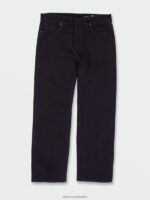 jeans holgados con estampado de clavos crepúsculo negro Z44ZX353 ropa hombres