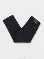 jeans holgados con estampado de clavos crepúsculo negro Z44ZX353 ropa hombres - Image 3