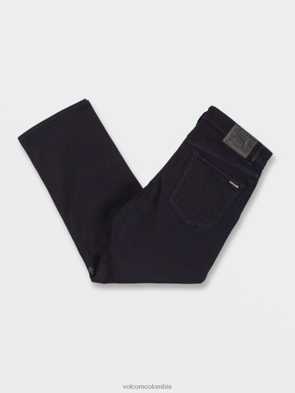 jeans holgados con estampado de clavos crepúsculo negro Z44ZX353 ropa hombres - Image 3