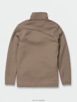 jersey de forro polar con cremallera de workwear abigarrado Z44ZX170 ropa hombres - Image 7