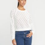 jersey de fuego estrella blanca Z44ZX862 ropa mujer