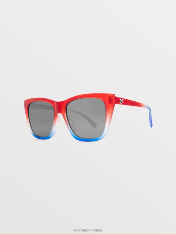 lentes de sol looky lou estrellas y rayas/espejo plateado Z44ZX451 exterior unisexo - Image 2