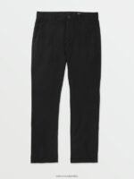 malditos pantalones ajustados elásticos negro Z44ZX290 ropa hombres