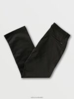 malditos pantalones chinos de skate negro Z44ZX306 ropa hombres - Image 3