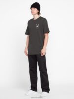 malditos pantalones chinos de skate negro Z44ZX306 ropa hombres - Image 5