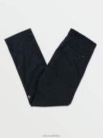 malditos pantalones chinos elásticos modernos azul marino oscuro Z44ZX310 ropa hombres - Image 3