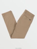 malditos pantalones chinos elásticos modernos caqui Z44ZX307 ropa hombres - Image 2