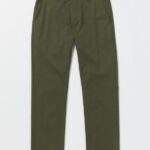 malditos pantalones chinos elásticos modernos escuadrón verde Z44ZX313 ropa hombres