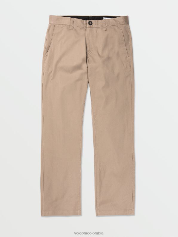 malditos_pantalones_elasticos_regulares_caqui_z44zx301_ropa_hombres.jpg malditos pantalones elásticos regulares caqui Z44ZX301 ropa hombres - Image 1