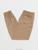 malditos pantalones jogger ajustados caqui Z44ZX327 ropa hombres - Image 2