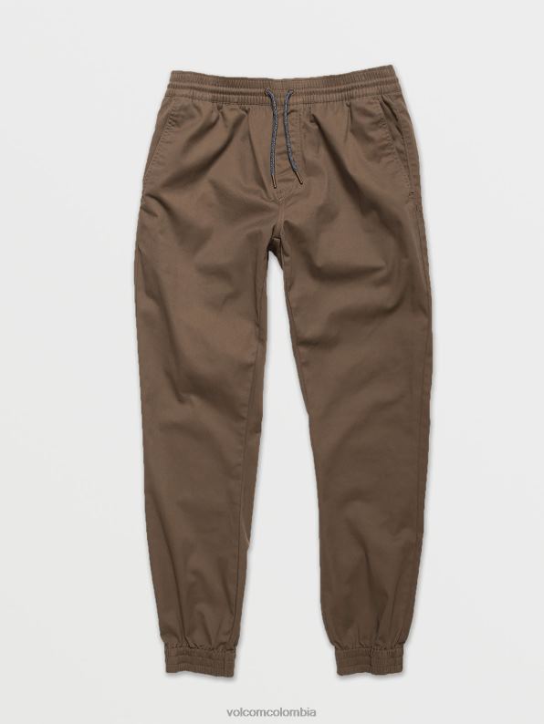 malditos_pantalones_jogger_ajustados_champinon_z44zx322_ropa_hombres.jpg malditos pantalones jogger ajustados champiñón Z44ZX322 ropa hombres - Image 1