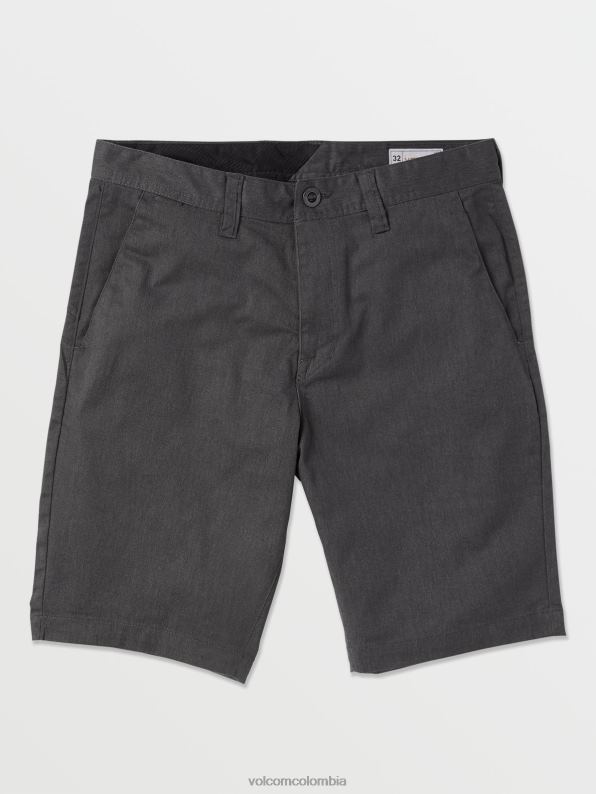 malditos_shorts_chinos_elasticos_modernos_brezo_de_carbon_z44zx206_ropa_hombres.jpg malditos shorts chinos elásticos modernos brezo de carbón Z44ZX206 ropa hombres - Image 1