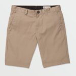 malditos shorts chinos elásticos modernos caqui Z44ZX217 ropa hombres