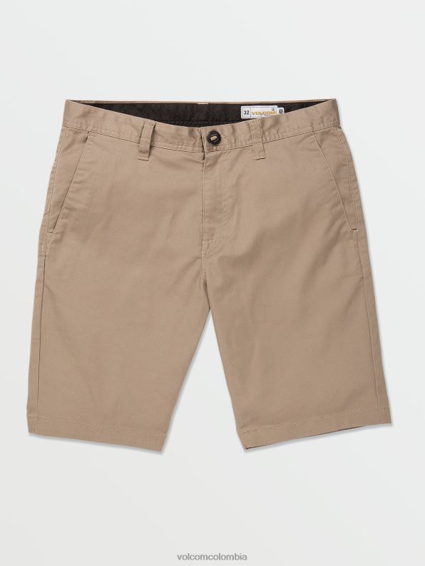 malditos_shorts_chinos_elasticos_modernos_caqui_z44zx217_ropa_hombres.jpg malditos shorts chinos elásticos modernos caqui Z44ZX217 ropa hombres - Image 1