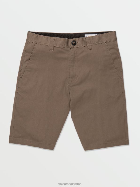 malditos_shorts_chinos_elasticos_modernos_champinon_z44zx220_ropa_hombres.jpg malditos shorts chinos elásticos modernos champiñón Z44ZX220 ropa hombres - Image 1