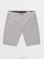 malditos shorts chinos elásticos modernos gris Z44ZX218 ropa hombres