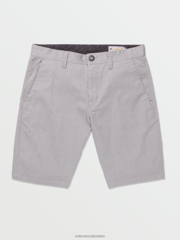 malditos_shorts_chinos_elasticos_modernos_gris_z44zx218_ropa_hombres.jpg malditos shorts chinos elásticos modernos gris Z44ZX218 ropa hombres - Image 1